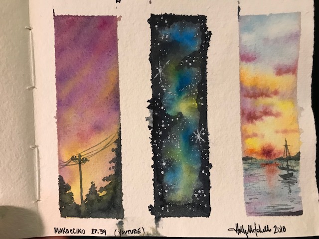 Watercolor Tutorial: Three Simple Techniques with Watercolor